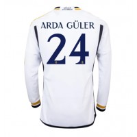 Billiga Real Madrid Arda Guler #24 Hemma fotbollskläder 2023-24 Långärmad